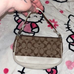 Vintage coach wristlet